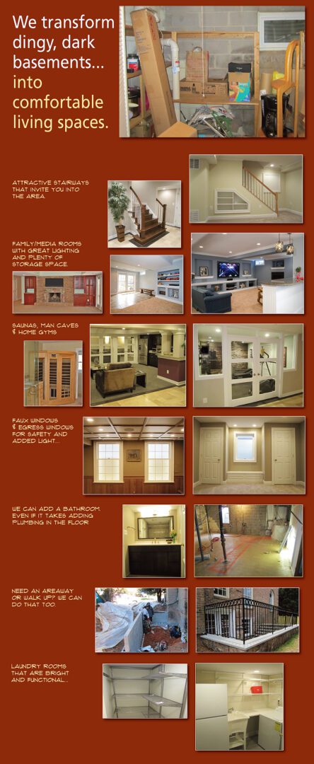 Comparison of different window types and their effects on room lighting and ambiance.